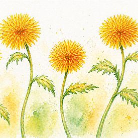 La danse des fleurs de pissenlit sur Renate Sell