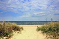 Strandaufgang im Mai
