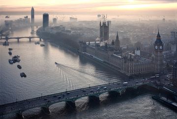 Vue de Londres sur Jesse Kraal
