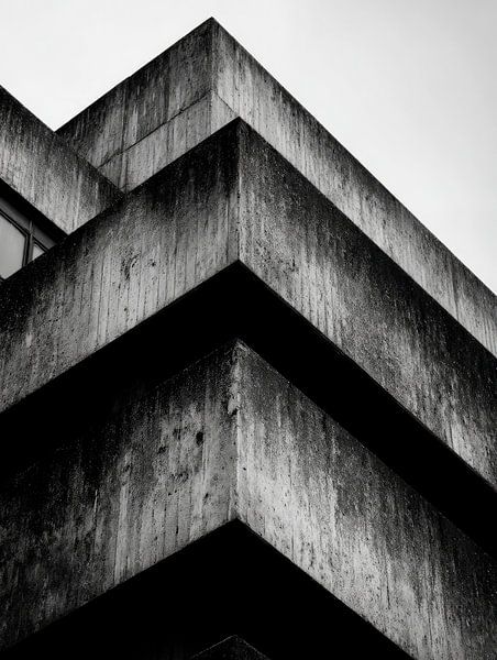 La poésie du béton - l'architecture comme art par Vlindertuin-Art
