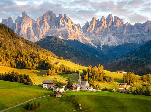 Santa Maddalena dans les Dolomites sur Nils Steiner