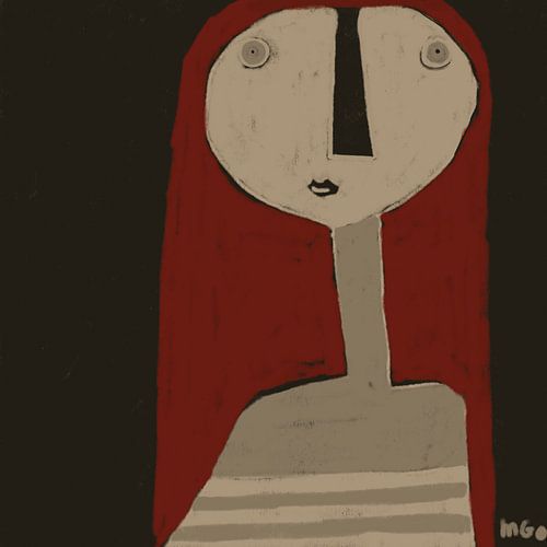 Teenage girl. Tiener. Groenhout