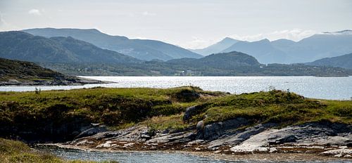 Bergen en Fjorden in Noorwegen