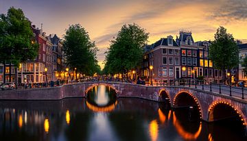 Amsterdam Canals, The Netherlands by Adelheid Smitt