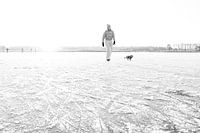 Ice fun on natural ice, The Flaes, Esbeek