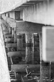 Spiegeling close up van Hilda Palm