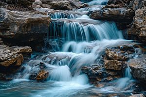 Wasserfall im Herbst