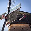 Cap d'une éolienne à Kinderdijk sur Rob Boon