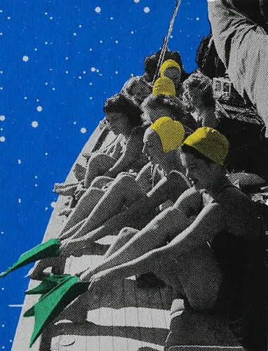 All aboard, 2017, (sérigraphie)