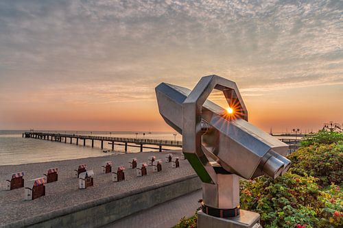 Uitzicht op de zee in Kühlungsborn