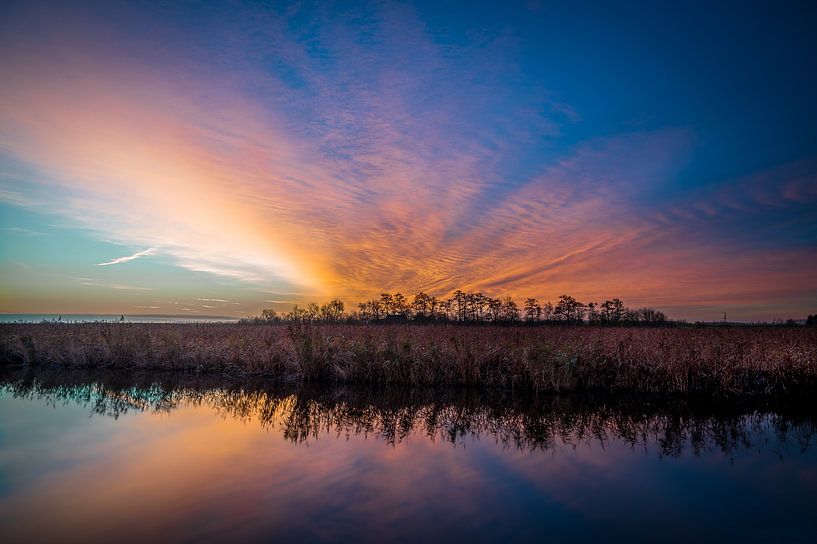 Sunrise Oostburg by Peter Deschepper