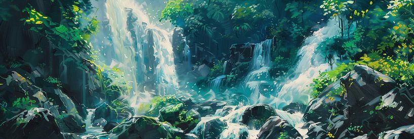 Erfrischender Wasserfall von Whale & Sons