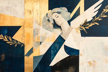 Ange en bleu sur Poster Art Shop