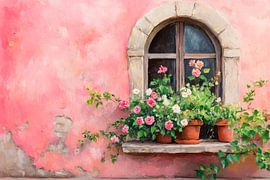 Blooming window by Poster Art Shop