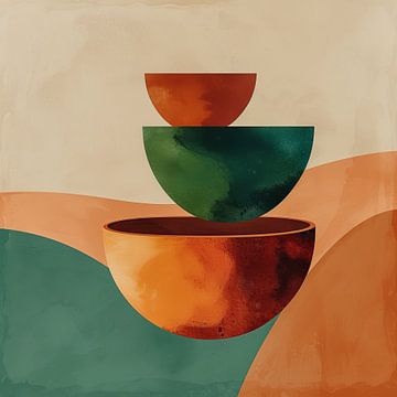 Modern Abstract | Modern Abstract van Blikvanger Schilderijen