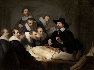 Rembrandt van Rijn, De anatomische les van Dr Nicolaes Tulp