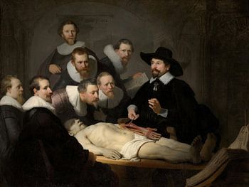 Rembrandt van Rijn, The anatomy lesson of Dr Nicolaes Tulp