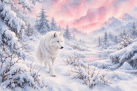 In het rijk van de sneeuwwolf van Mahalola