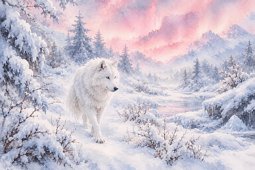 In the Realm of the Snow Wolf