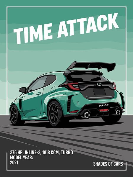 Toyota Yaris Racing by Vicky Hanggara