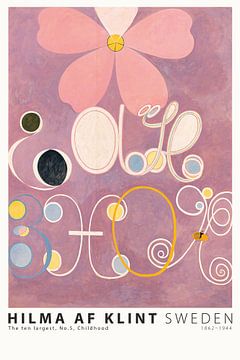 Hilma AF Klint - The ten largest, No.5, Childhood von Old Masters