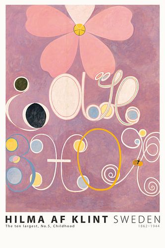 Hilma AF Klint - The ten largest, No.5, Enfance