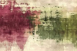 Abstraktes digitales Kunstwerk mit satten Farben von Art & Soul Creations