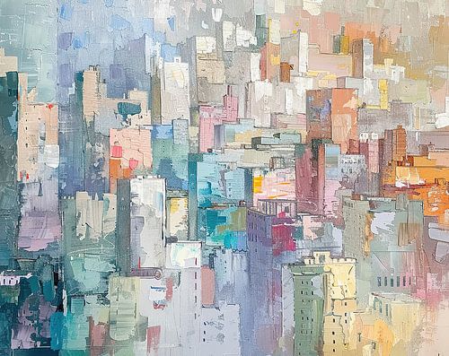 Modern City Art | Concrete Dreamscape