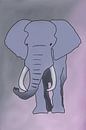 De Afrikaanse olifant van MishMash van Heukelom thumbnail