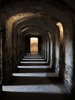 Couloir abandonné avec des cellules
