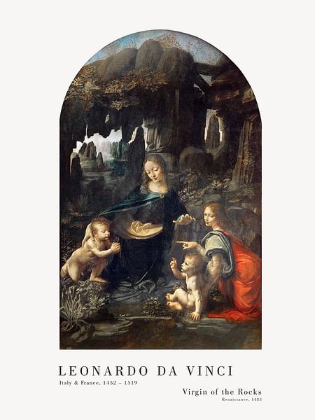 Leonardo Da Vinci - Madonna of the Grottoes by Old Masters
