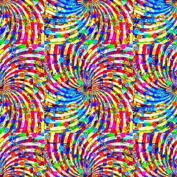 Pattern " Colorful swirl"