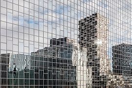 Architectural reflections in Utrecht (colour)