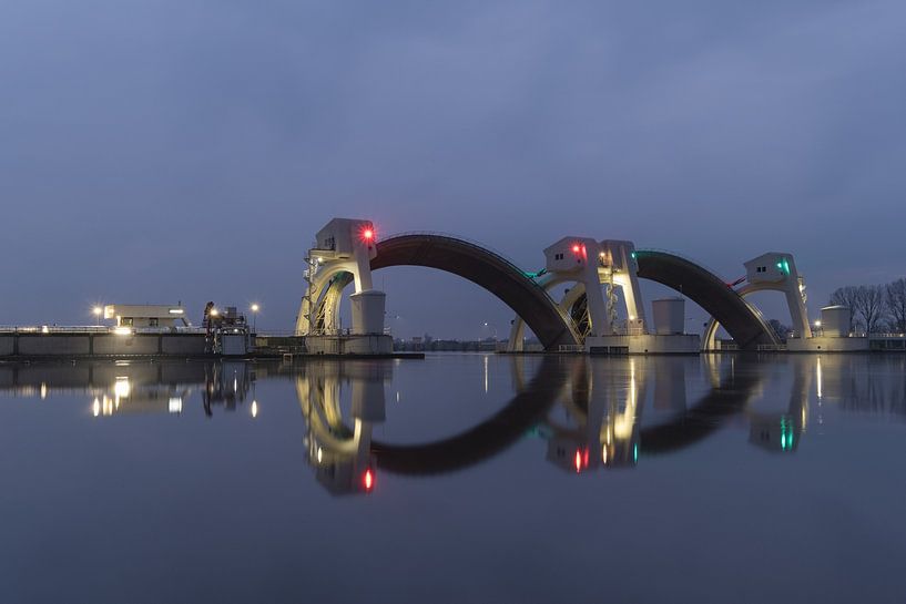 Stuw- en sluizencomplex Amerongen van Moetwil en van Dijk - Fotografie