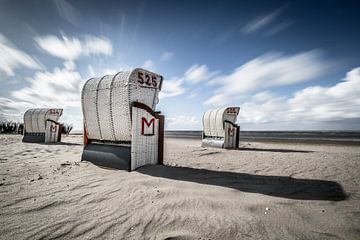 Duitse strandkorven van Linda Raaphorst