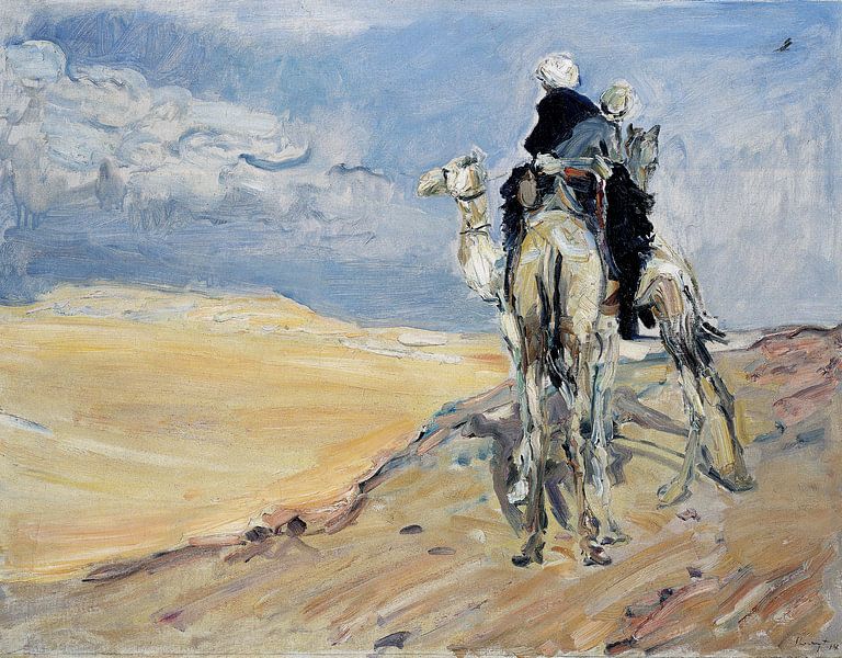 Sandsturm in der libyschen Wüste - Max Slevogt, 1914 von Atelier Liesjes