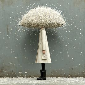 Blossom rain by Mirjam Duizendstra