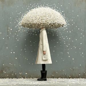 Blüte regen