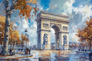 Die Eleganz des Arc de Triomphe