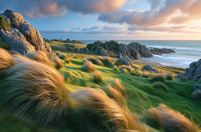 Op stap op het strand van fernlichtsicht