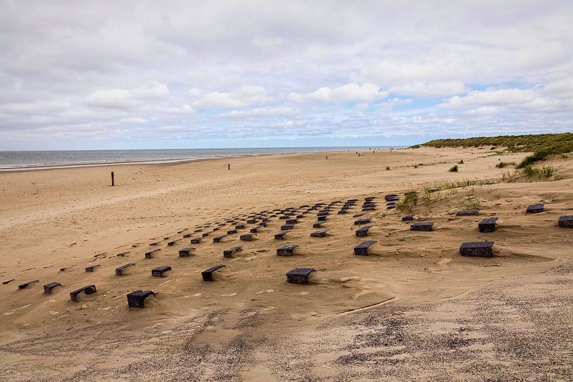 Strand bei De Cocksdorp auf Texel von Rob Boon