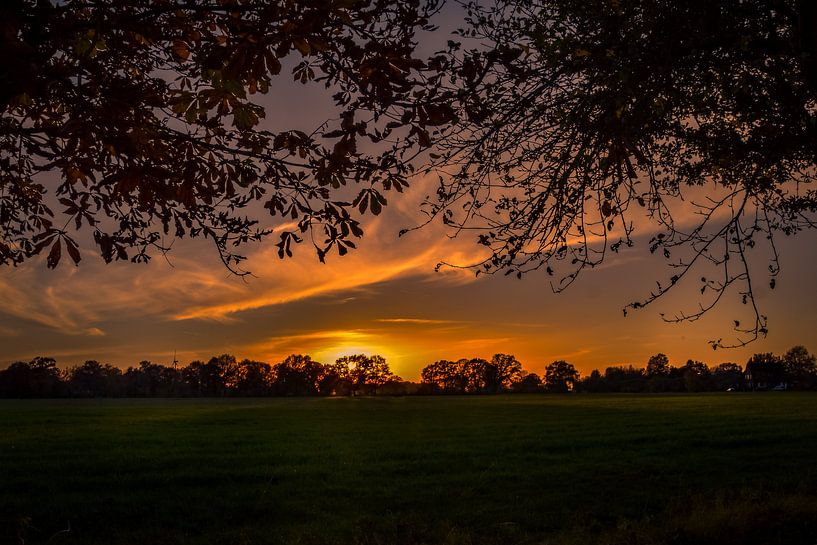 Coucher de soleil par Detlev Kneuper