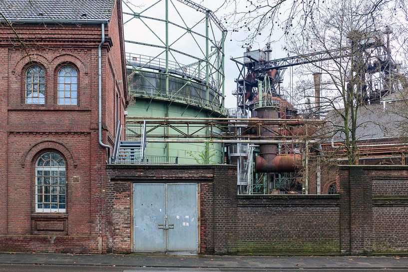Landschapspark Duisburg, Emscherstrasse van Evert Jan Luchies