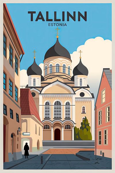 Tallinn, Estland von Poster Art Shop