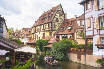 Het mooie stadje Colmar in de Elzas (Frankrijk)
