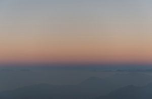 Abstract sunrise with pastel colours