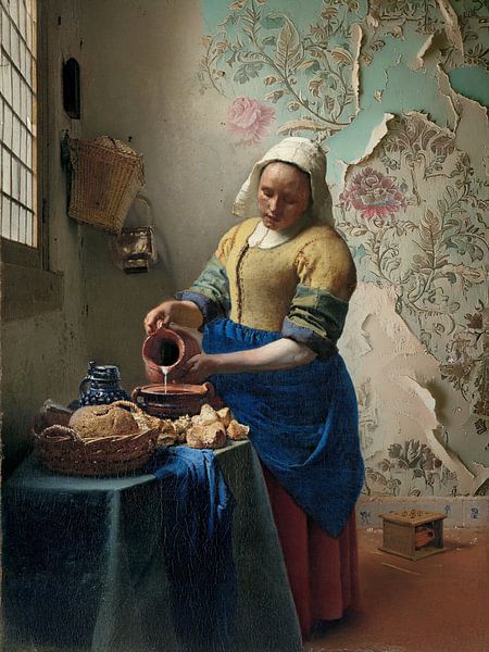 The Milkmaid by Ingrid van der Meer