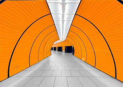 Marienplatz underground station in Munich