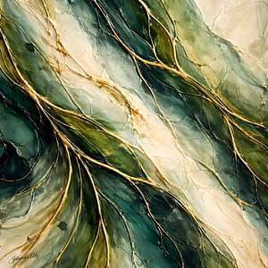Goldene Adern der Natur 2: Botanische Abstraktion