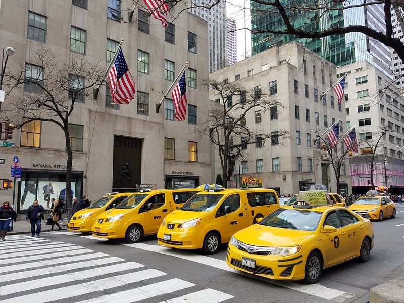 New York Taxi par Renate Ridderhof